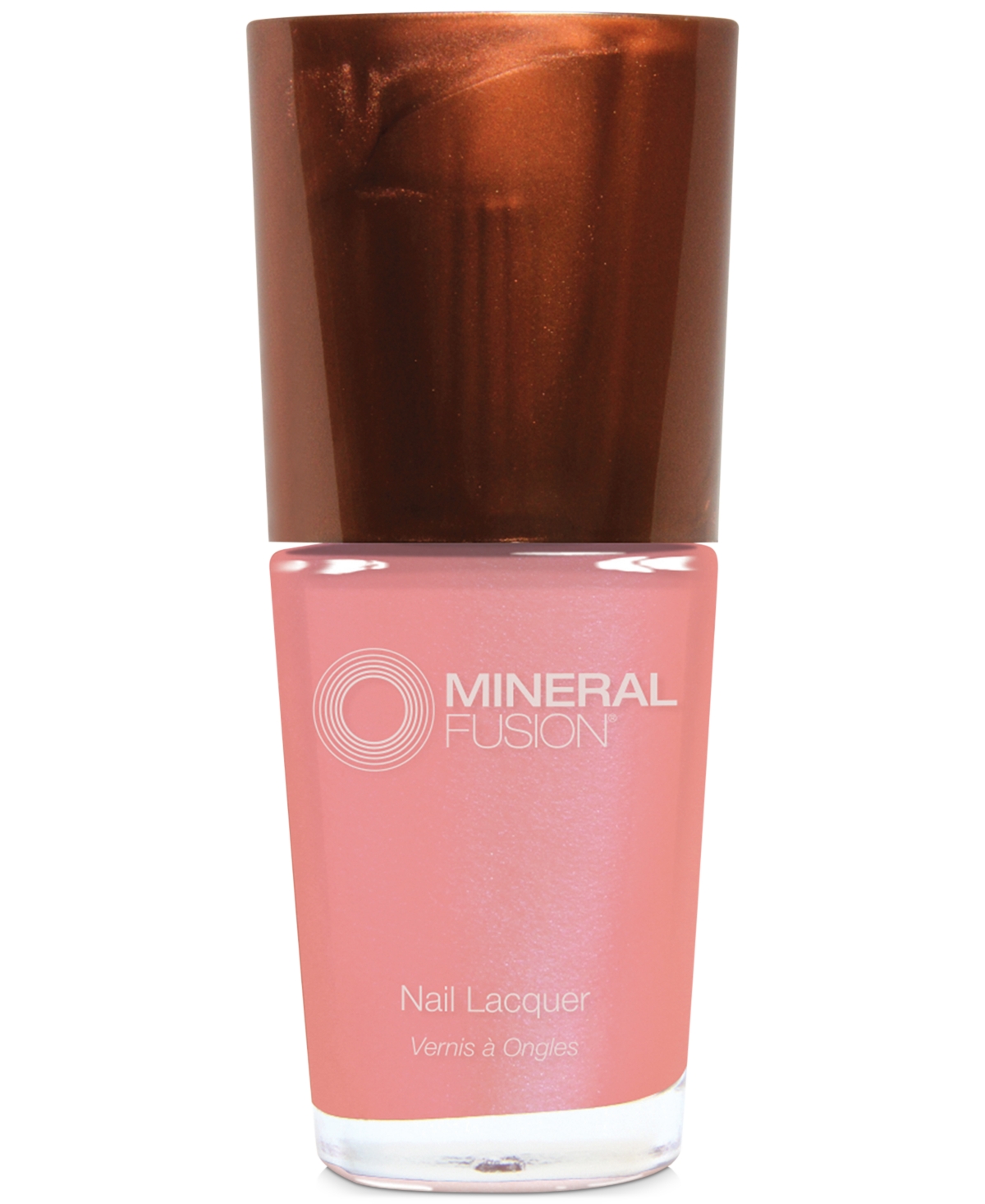 Mineral Fusion Nail Lacquer In Pink Fire Opal (iridescent Pink,sheer Fi