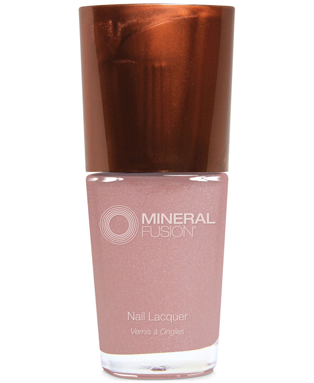 Mineral Fusion Nail Lacquer In Tiara (nude Pink,shimmer Finish)