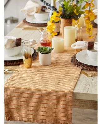 Farmhouse Gingham Table Runner