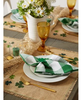 Shamrock Jute Placemat, Set of 6