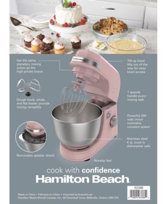 7-Speed 4 Quart Stand Mixer, 300 Watts