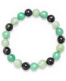 Dyed Multicolor Jade Stretch Bracelet