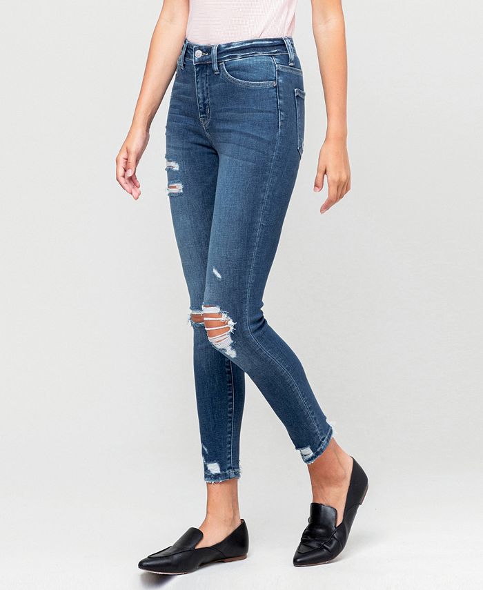 Flying Monkey Distressed Skinny Jeans