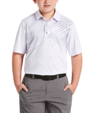 Big Boys Diagonal Gradient Golf Polo Shirt