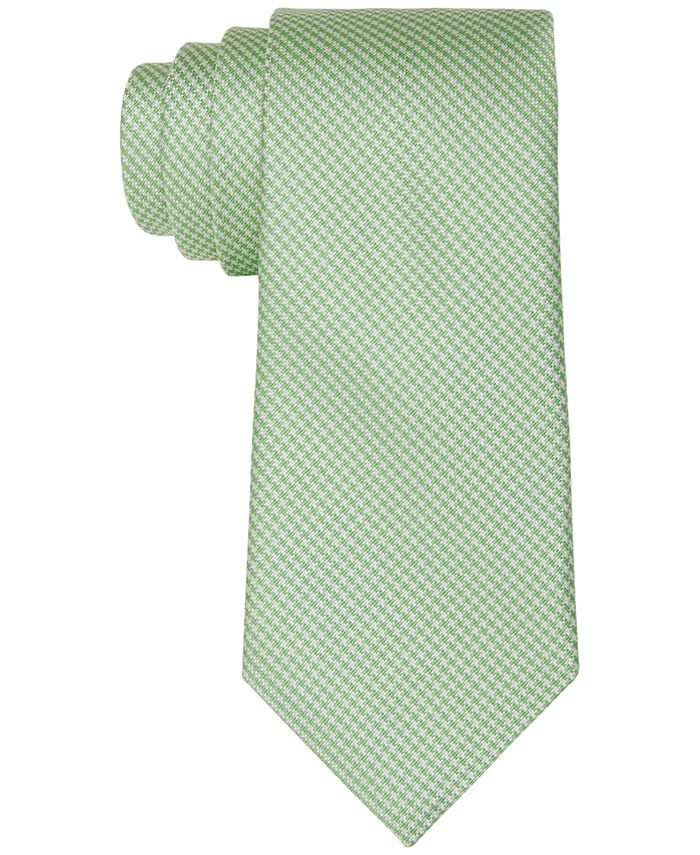Tommy Hilfiger Men's Classic Puppytooth Tie - Macy's