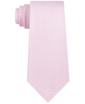 Calvin Klein - Men's Slim Dotted Stripe Tie