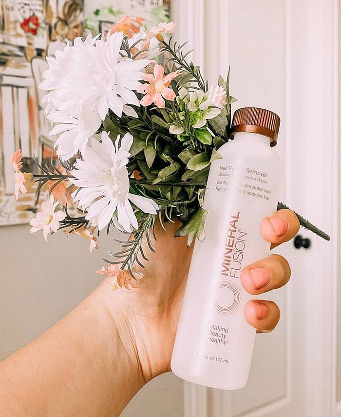 Mineral Fusion Nail Polish Remover, 6oz. Macy's