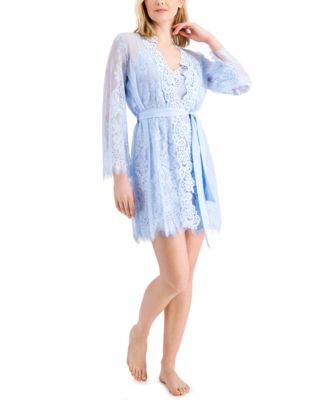 Photo 1 of SIZE SMALL - INC International Concepts Lace Wrap Robe, Created for Macy's
