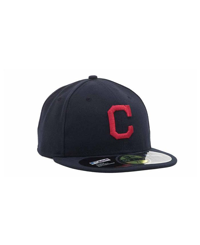 New Era Cleveland Indians 10th Anniversary Jacobs Field Throwback Two Tone Edition 59Fifty Fitted Cap