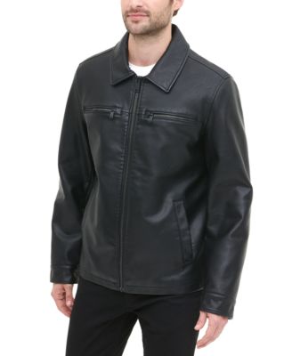 Photo 1 of Levi's® Men's Regular-Fit Faux-Leather Jacket