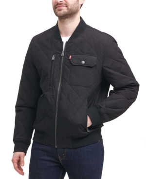 Levi's Men's Diamond Quilted Bomber Jacket
