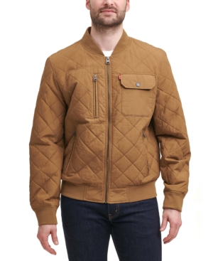 Levi's Men's Diamond Quilted Bomber Jacket