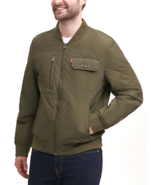 Levi's Men's Diamond Quilted Bomber Jacket