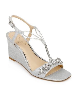 Jewel Badgley Mischka Oakes Evening Sandals - Macy's