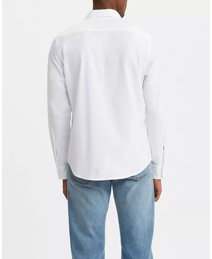 Men's Classic Pocket Regular-Fit Long-Sleeve Shirt - thumbnail 2