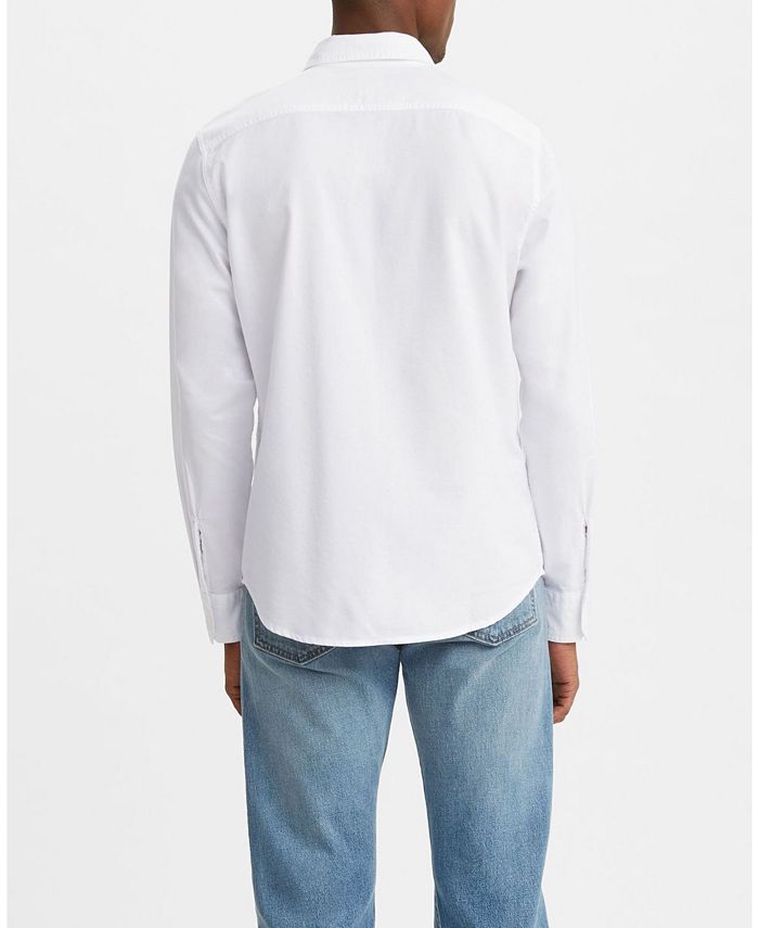 Levi's Men's Classic 1 Pocket Regular-Fit Long Sleeve Shirt - Macy's