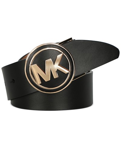 Michael Kors Reversible Signature with Logo Buckle Belt & Reviews 