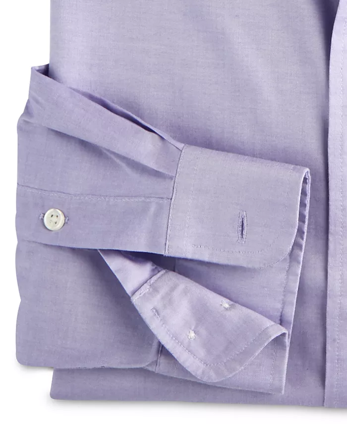 Men's Regular Fit Pinpoint Dress Shirt - thumbnail 5