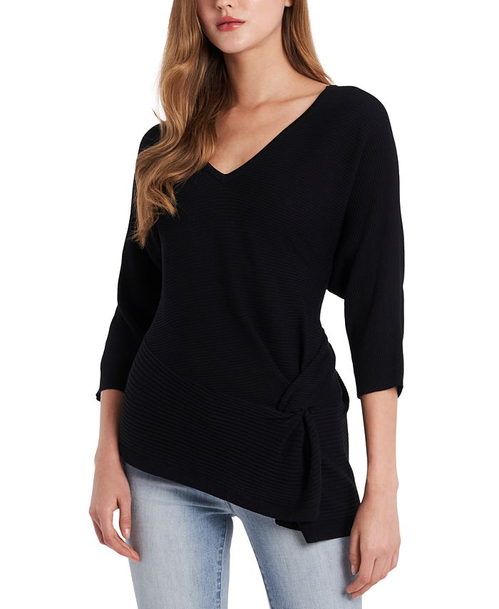 Vince camuto asymmetrical sweater discount
