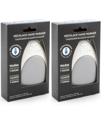 O2COOL - Treva Rechargeable USB Powered Hand Warmer, Set of 2