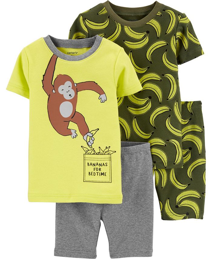 Boys best sale monkey pajamas