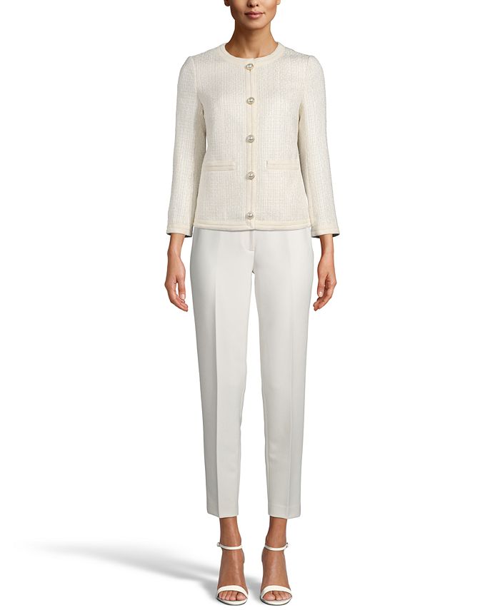 Anne klein white sales jacket