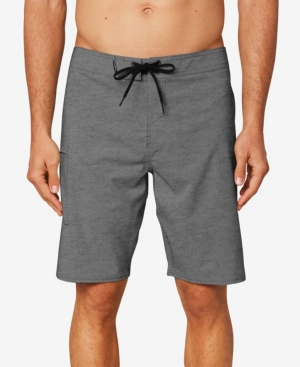 O'neill Men's Hyperfreak Solid Swimsuit In Heather Gray