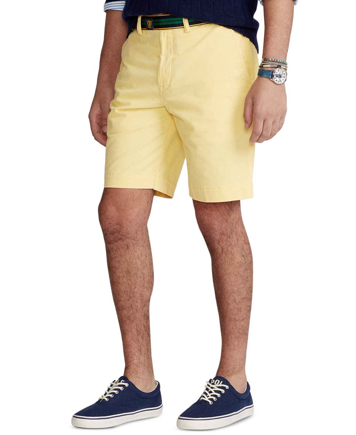 Polo Ralph Lauren Rlx 9 Tailored Fit Performance Shorts In Empire Yellow