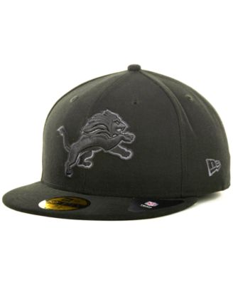 grey detroit lions hat