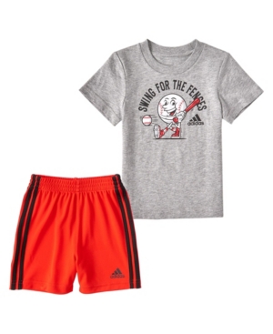 Toddler Boys Graphic T-shirt and Shorts Set 2 Piece