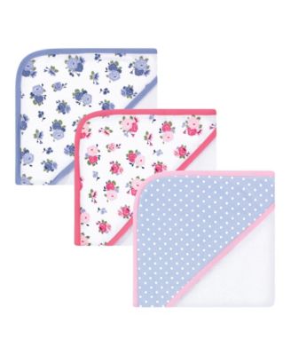 3Pk Packaged Hooded Towel