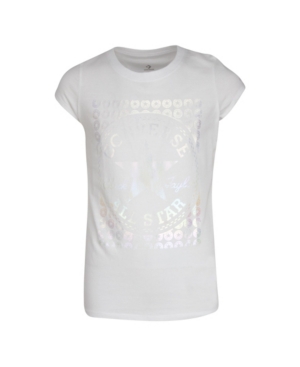 Converse Big Girls Gradient Chuck Patch Logo T-shirt