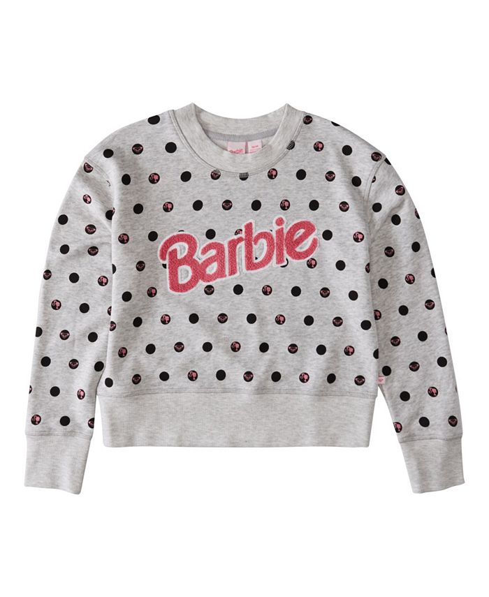 Girls barbie sweatshirt cheap