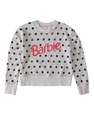 Big Girls Barbie This World Crew Sweatshirt