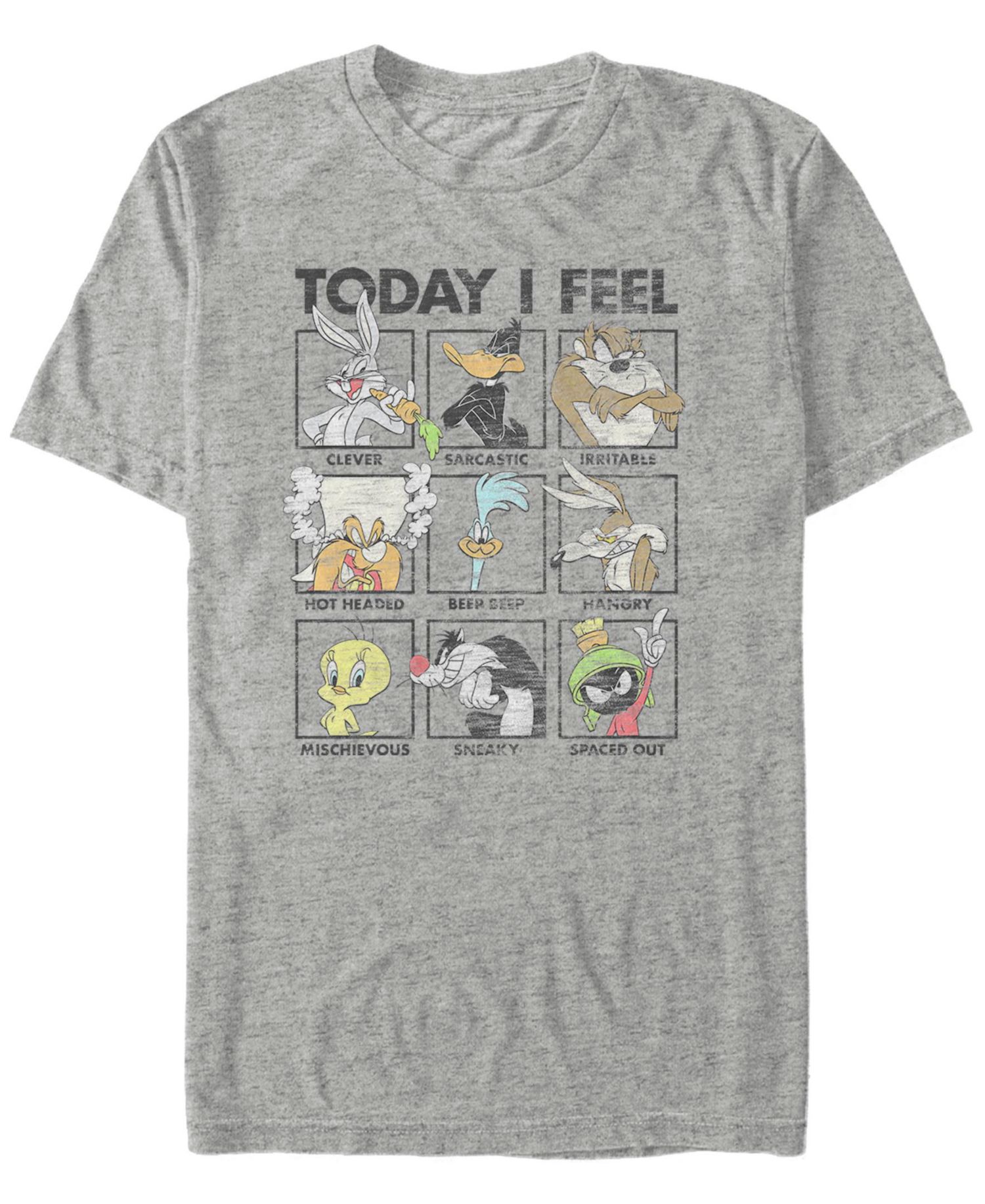 Men's Looney Tunes Looney Moods Short Sleeve T-shirt