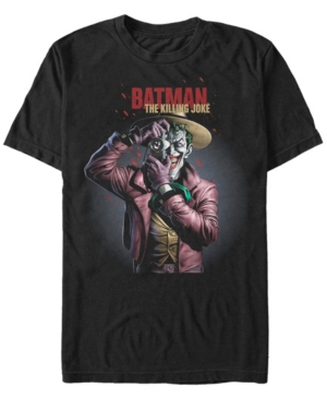 Fifth Sun Men's Batman Comic Poster Short Sleeve T-shirt In Black