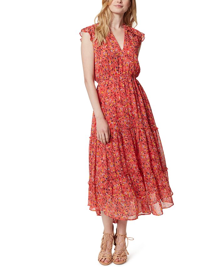 Jessica Simpson Katie Ruffled Dress - Macy's