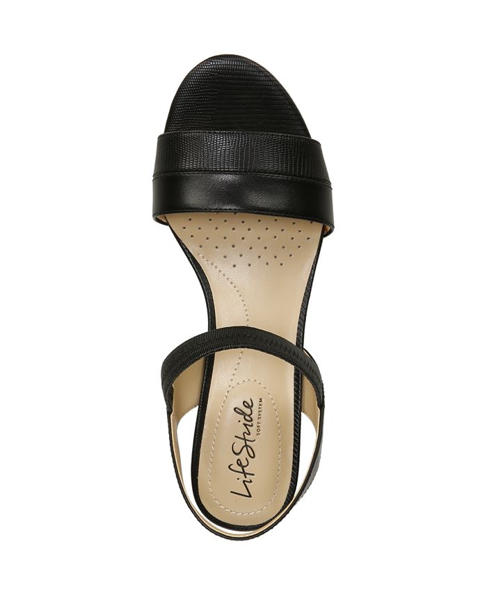 LifeStride Yuma Wedge Sandals - Macy's