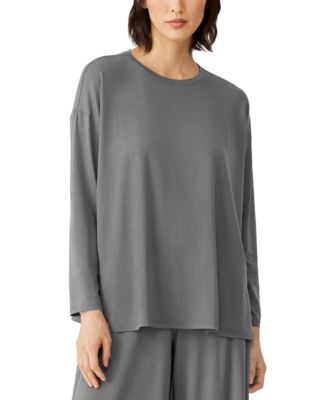Eileen Fisher - Crewneck Relaxed Top