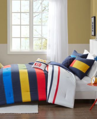 Intelligent Design Morris Stripe 4-Pc. Comforter Set, Twin