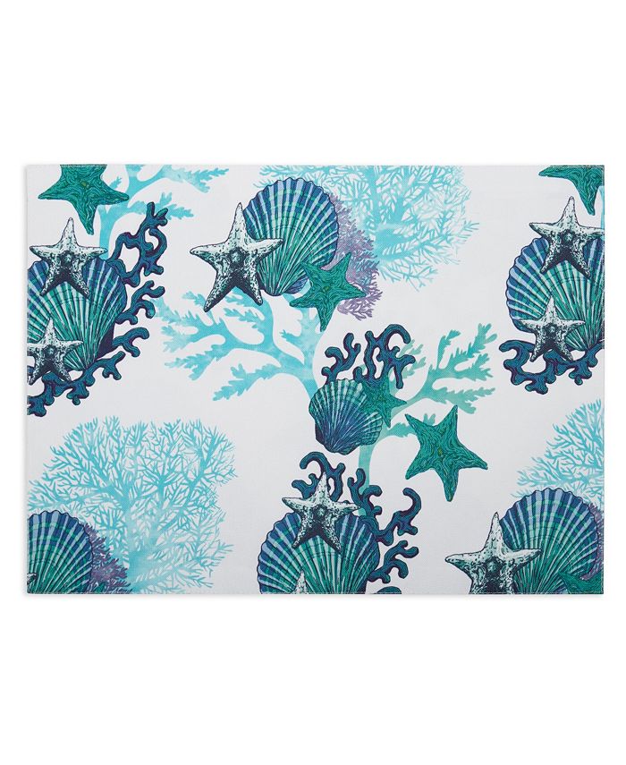 Fiesta Coastal Coral Placemat Macy's