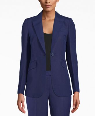 macys long blazer