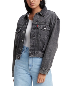 Levi's Cotton Oversized Utility Denim Trucker Jacket