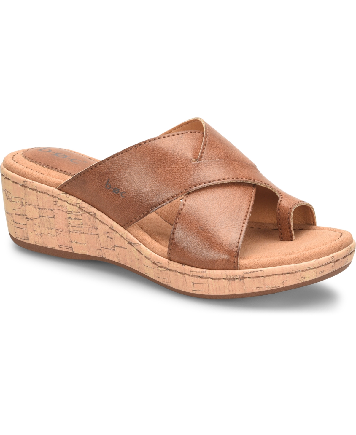 Women's Summer Comfort Sandal - Dark Tan