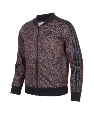 Big Girls Print Tricot Jacket