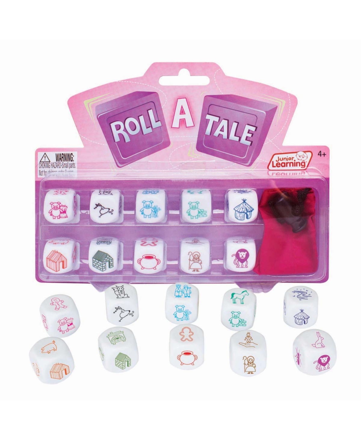 Redbox Junior Learning Roll A Tale Language Skills Dice Game In Open Misce