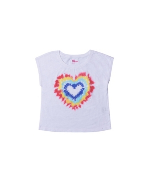 Epic Threads Big Girls Short Sleeve Crop Graphic Tee