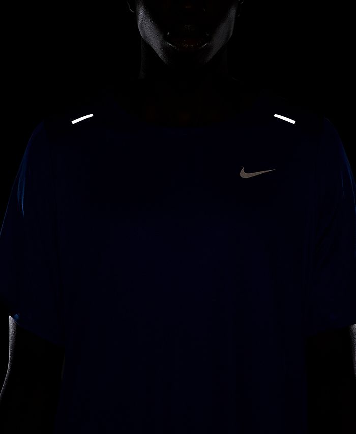 Nike Men's Rise 365 Wild Run Short-Sleeve Shirt & Reviews - Activewear ...