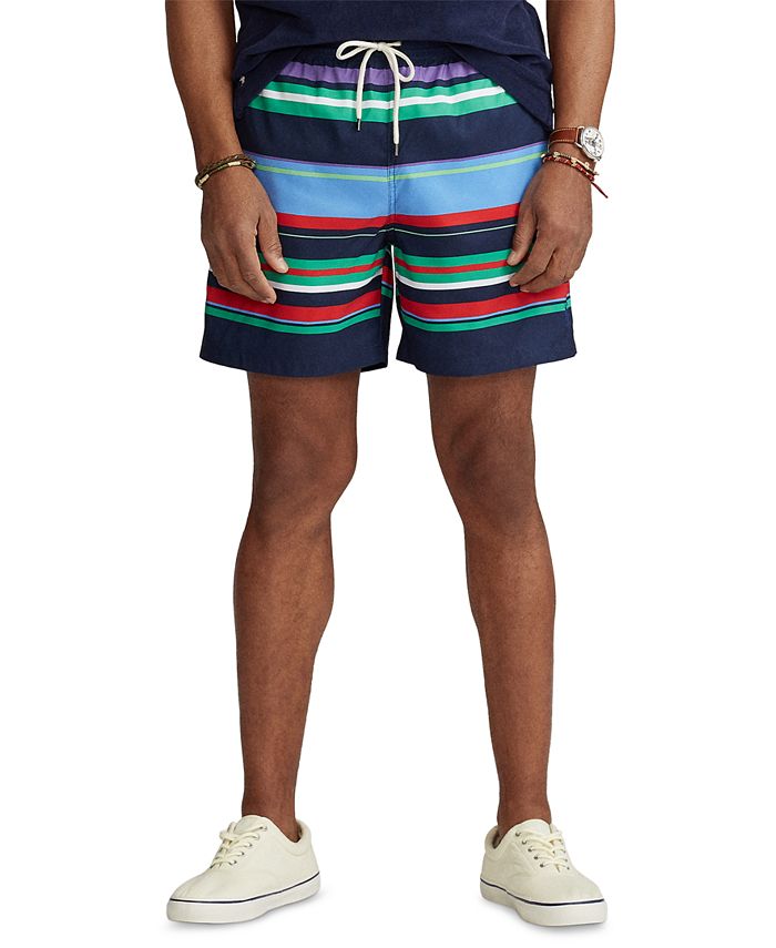 polo ralph lauren men's 5.5 traveler swim trunks