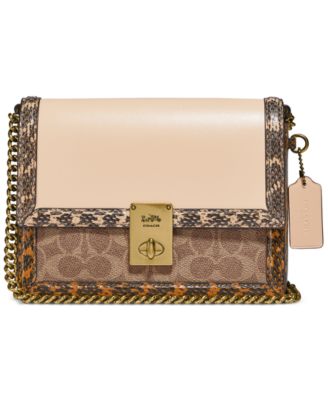 coach crossbody snakeskin